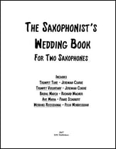 The Saxophonist's Wedding Book P.O.D. cover